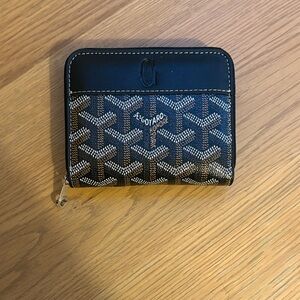 Goyard Black Card Holder Wallet